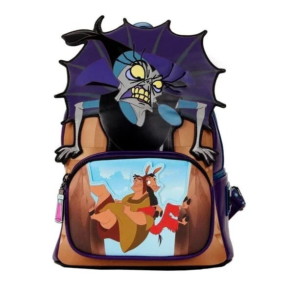 Loungefly Disney‎ Emperor's New Groove Villains Scene Yzma Mini Backpack